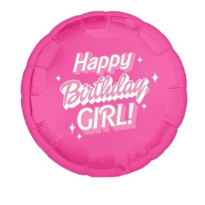 Шар "happy b-day girl" в Лобне