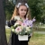 Композиция с георгинами на 1 сентября в белом ящике в Лобне Композиция с георгинами на 1 сентября в белом ящике в Лобне