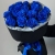 Букет "Блу мун" из 15 синих роз (Эквадор) в Лобне