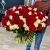 Букет 151 роза красный и белый микс (60 см) в Лобне Букет 151 роза красный и белый микс (60 см) в Лобне