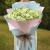 Букет из 31 белой эустомы в Лобне