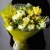 Букет из ранункулюсов и мимозы в Лобне