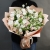 Букет "Полли" из эустом и кустовых пионовидных роз в Лобне