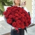 Букет 51 красная роза (50 см) в Лобне