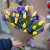 Букет из ирисов и тюльпанов в Лобне
