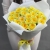 Букет из 25 лимонных пионовидных роз (50 см) в Лобне